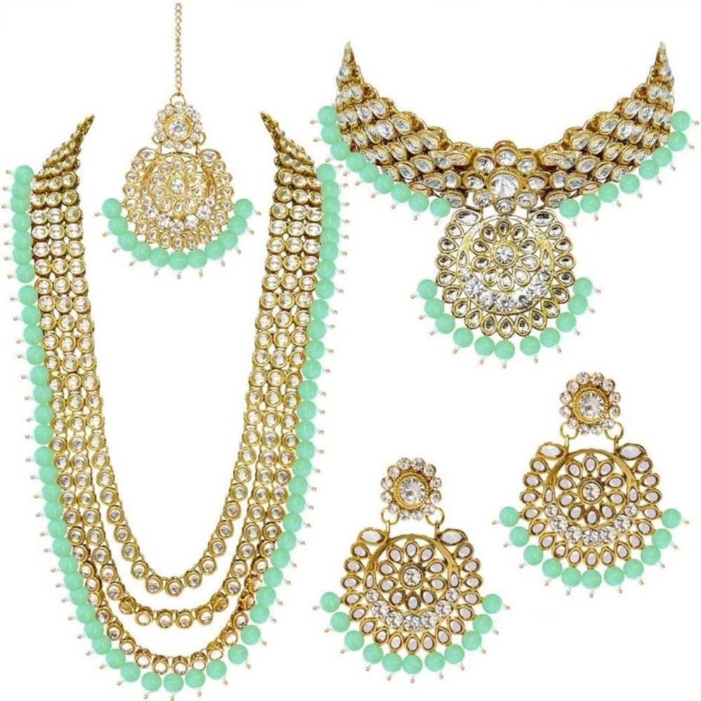Indian bride jewelry set
